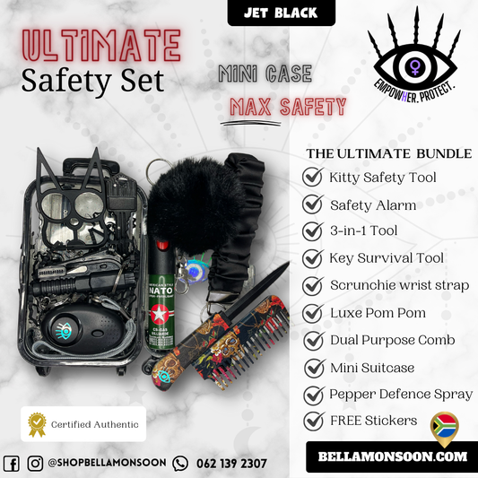 Jet Black | The ULTIMATE South African Comprehensive Safety Set