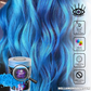 Artic Blue Semi-Permanent Hair Colour Pigment