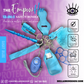 Baby Blue 13-in-1 Safety Keychain