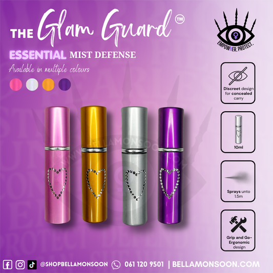 The Glam Guard™ | Lipstick Pepper Defense Spray