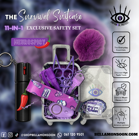 Neurospicy Survival Suitcase | Exclusive Safety Set | South Africa