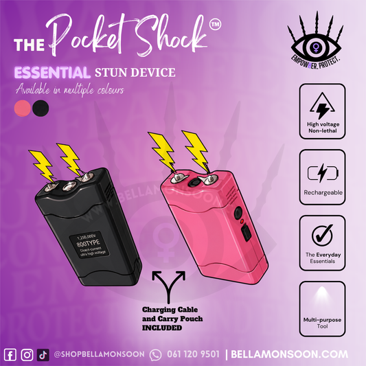 The Pocket Shock™ | Compact Stun Safety Device