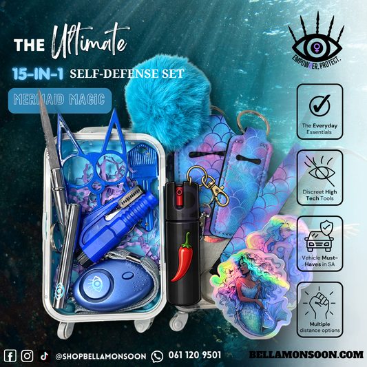 Mermaid Magic | The ULTIMATE Self-Defense Set | South African Comprehensive Safety Set