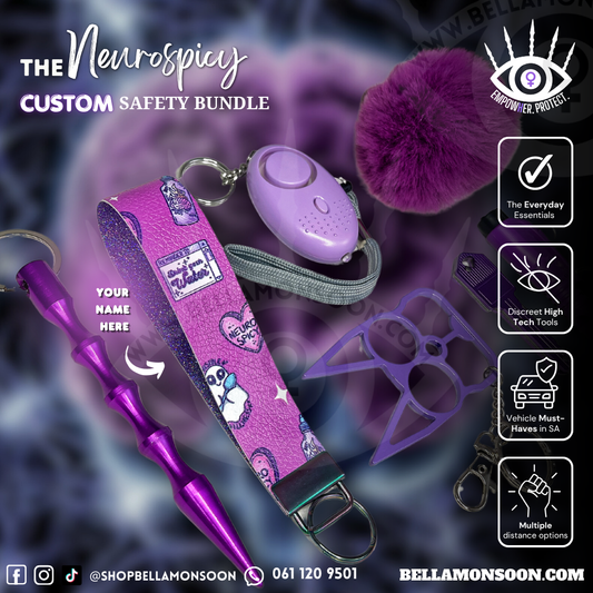 Neurospicy Safety Keychain Set