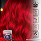 Cherry Semi-Permanent Hair Colour Pigment