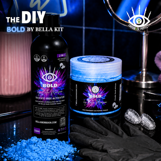 The DIY Semi-Permanent Hair Pigment Kit | Artic Blue