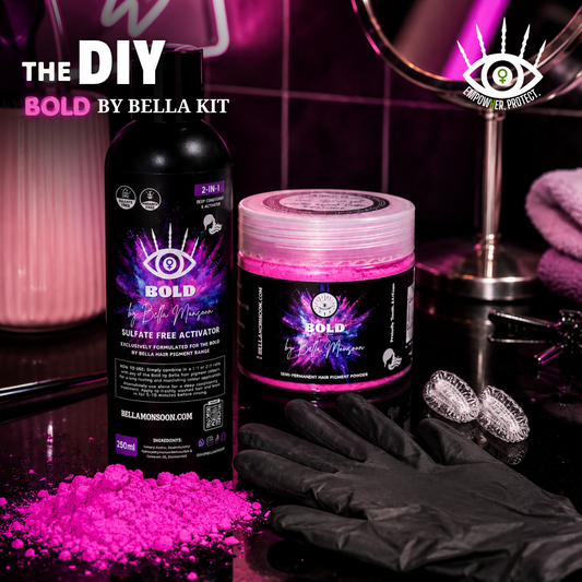 The DIY Semi-Permanent Hair Pigment Kit | Fuchsia