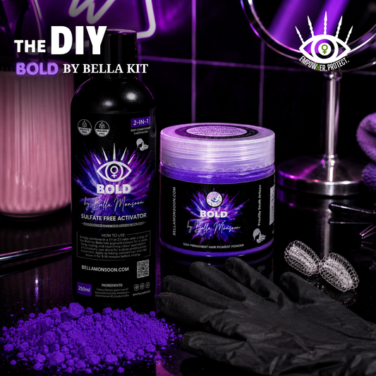 The DIY Semi-Permanent Hair Pigment Kit | Grape