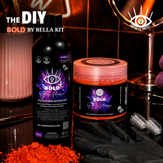 The DIY Semi-Permanent Hair Pigment Kit | Tangerine