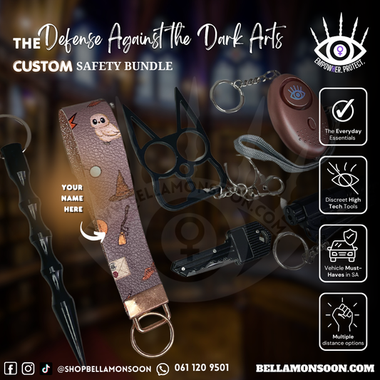 Defense Against the Dark Arts Safety Keychain [Customisable]
