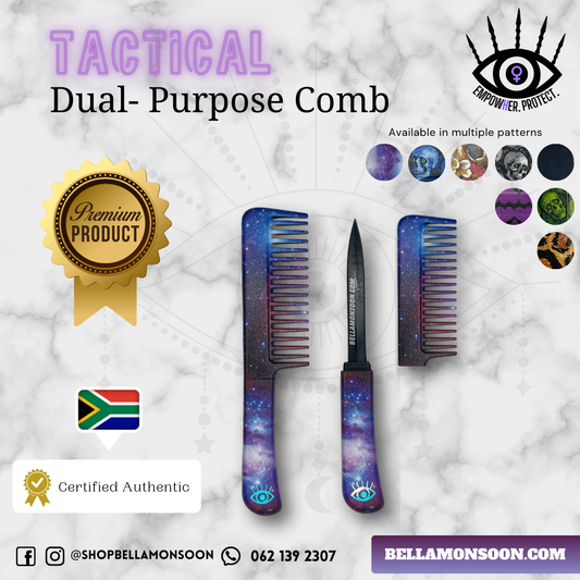 Tactical Dual Purpose Comb Tool  | Discreet Safety Tool | South Africa