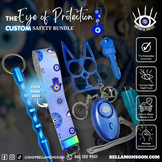 Eye of Protection Safety Keychain Set [Customisable]
