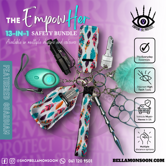 Feathered Guardian 13-in-1 Safety Keychain