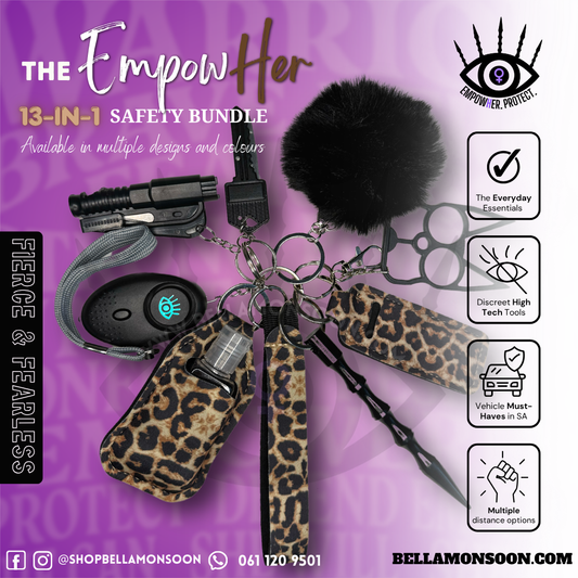 Fierce and Fearless 13-in-1 Safety Keychain