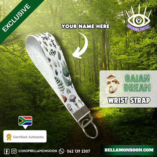 Gaian Dream | Faux Leather Wrist Strap