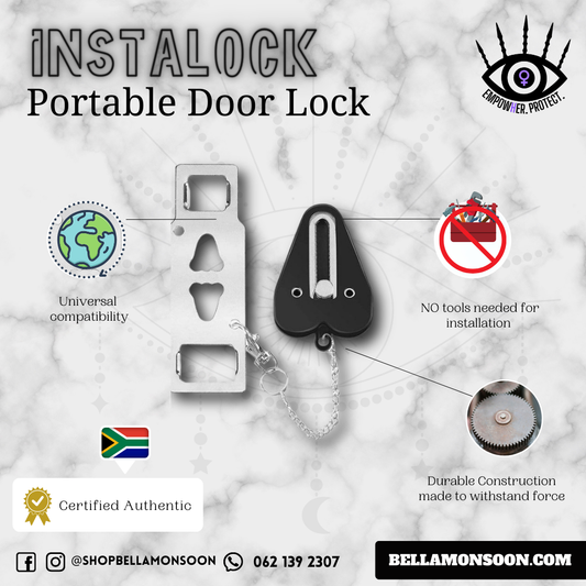 Instalock Portable Safety Door Lock  | Safety Tool | South Africa