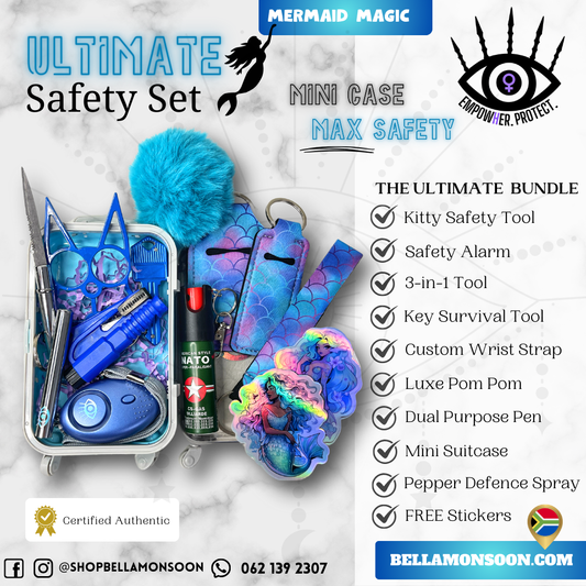 Mermaid Magic | The ULTIMATE Self-Defense Set | South African Comprehensive Safety Set