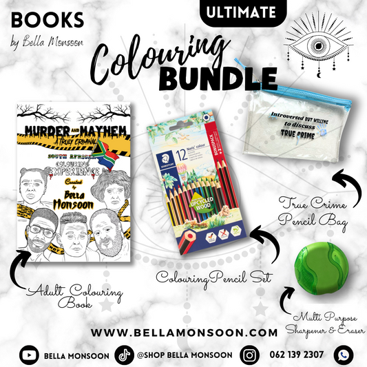 Murder and Mayhem: A Truly Criminal Colouring Experience ULTIMATE BUNDLE