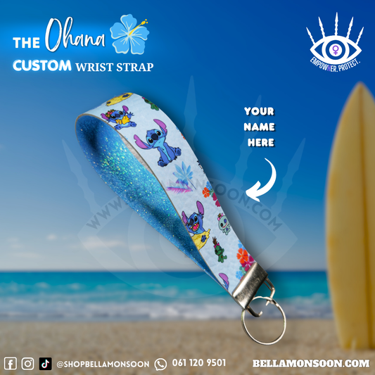 Ohana | Faux Leather Wrist Strap