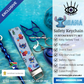 Ohana | Stitch Safety Keychain [Customisable]