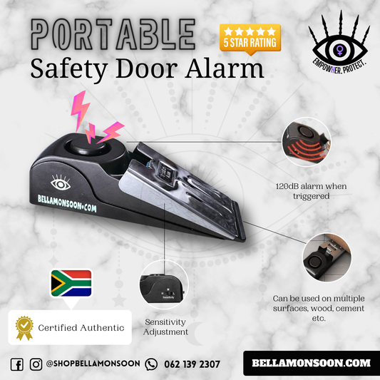 Portable Safety Door Stop Alarm  | Safety Tool | South Africa