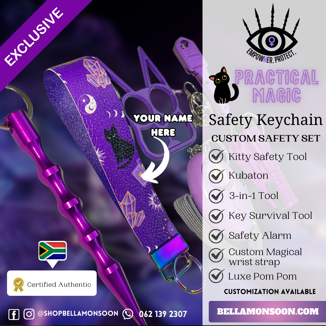 Practical Magic Safety Keychain Set – Shop Bella Monsoon