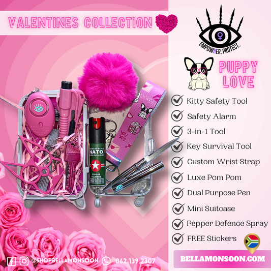 Puppy Love ULTIMATE Safety & Self-Defense Set | Valentine's Day Collection