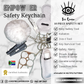 Ice Queen Safety Keychain
