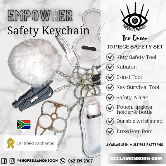 Ice Queen Safety Keychain