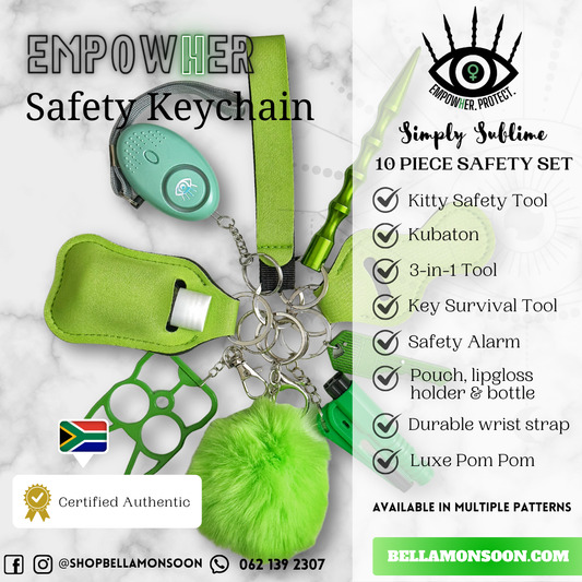 Simply SubLIME Safety Keychain