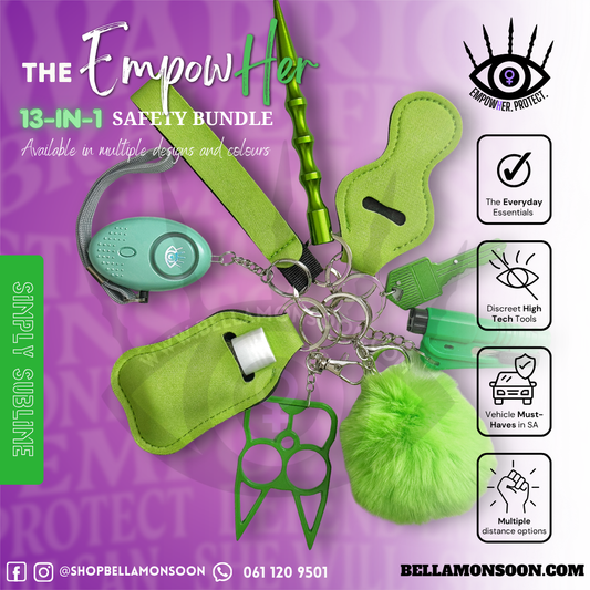 Simply SubLIME 13-in-1 Safety Keychain