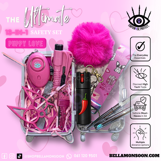 Puppy Love | The ULTIMATE Self-Defense Set | South African Comprehensive Safety Set