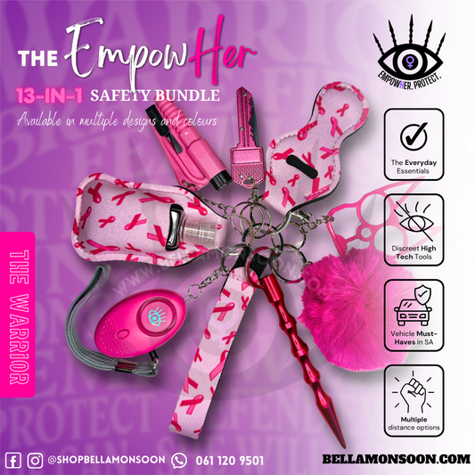 The Warrior 13-in-1 Safety Keychain