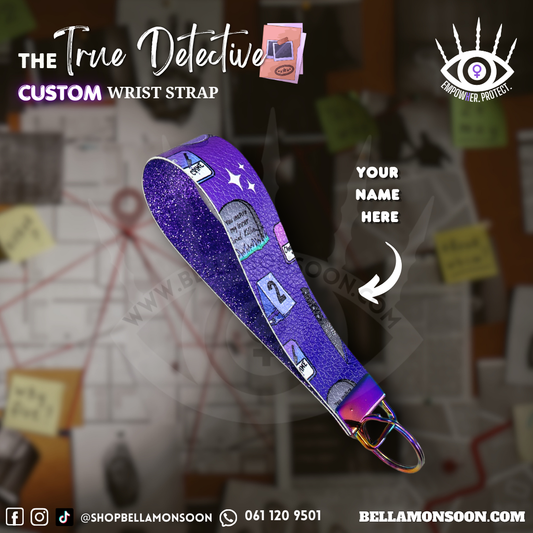 True Detective | True Crime Faux Leather Wrist Strap